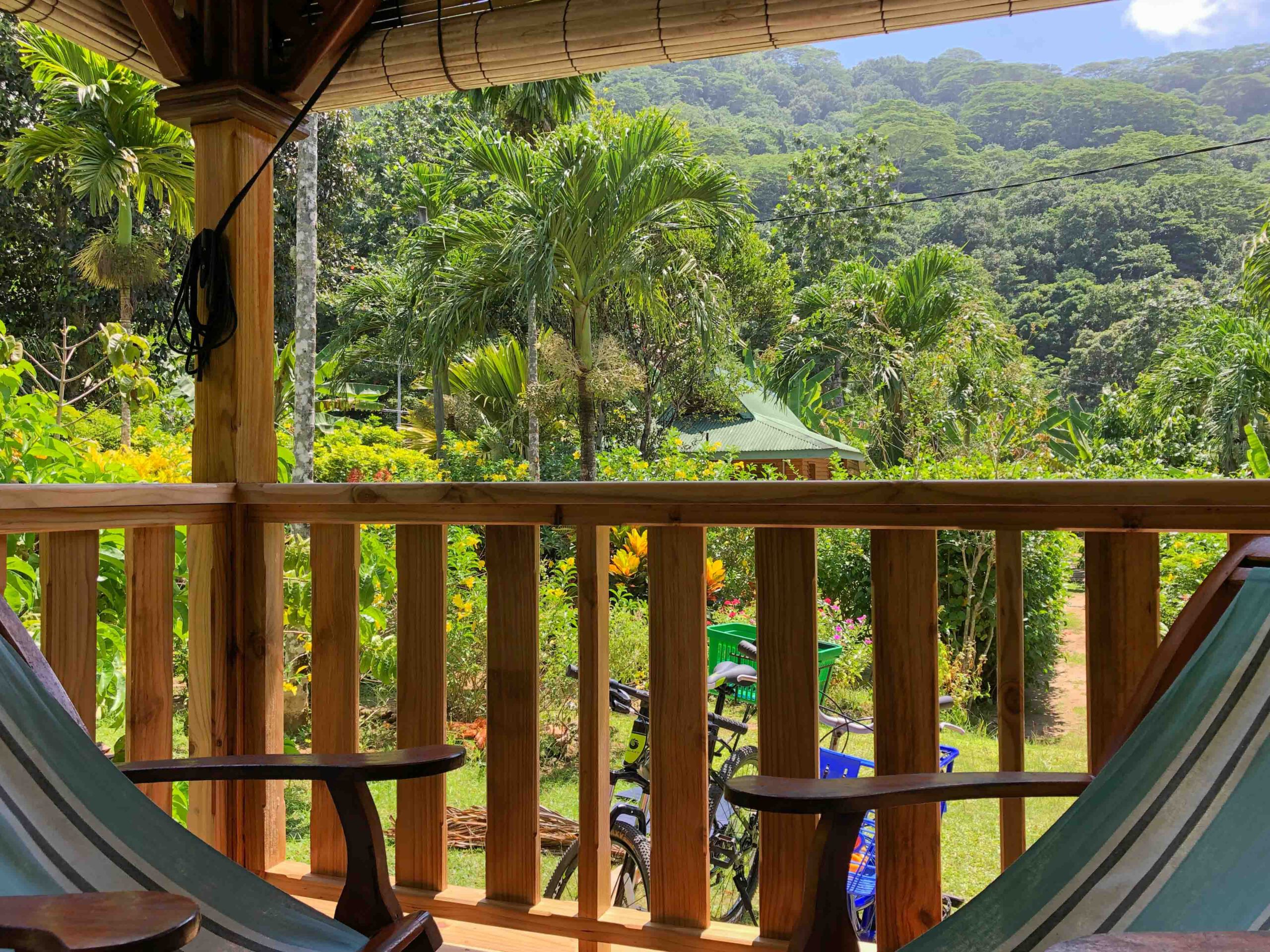 Chalet Kokover - Blick von der Veranda